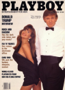 <p>Yes, the president of the U.S. was once featured on the cover of <em>Playboy</em>. Dressed in a tux sans jacket, Donald Trump posed smugly next to Playmate Brandi Brandt. (Photo: Playboy) </p>