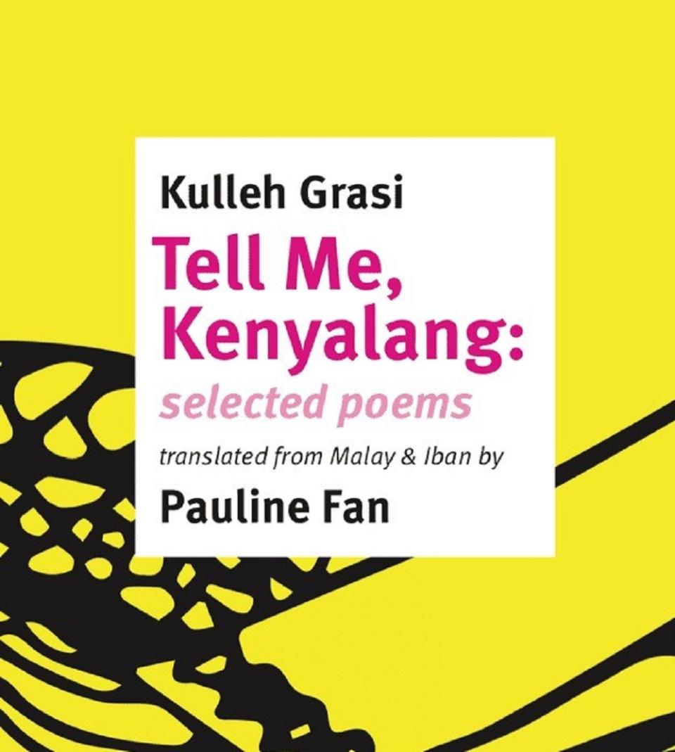 ‘Tell Me, Kenyalang’ features multilingual poems, with their English translations. Picture by Kulleh Grasi. — Picture courtesy of Kulleh Grasi