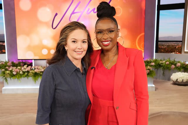 <p>Chris Haston/warner bros</p> Diane Lane and Jennifer Hudson on 'The Jennifer Hudson Show'