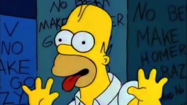 <p> <strong>The Quote:&#xA0;</strong>&#x201C;No TV and no beer makes Homer something something.&#x201D; </p> <p> <strong>Why We Love It:&#xA0;</strong>Even in his portrayal of a tormented psychotic writer, Homer still bumbles his way through the most iconic line of the film he&#x2019;s parodying. </p>