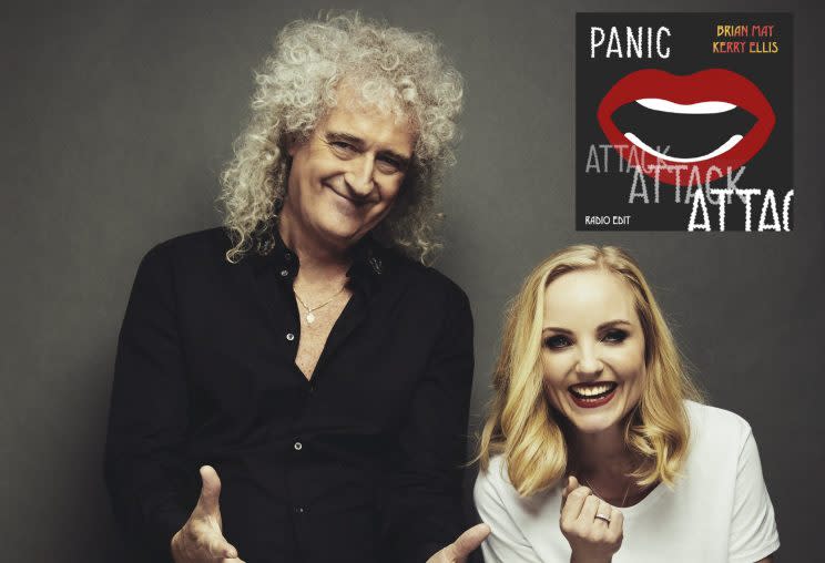 Brian May and Kerry Ellis release ‘Panick Attack’ and Brian says Theresa May should be in a panic (EXCLUSIVE)