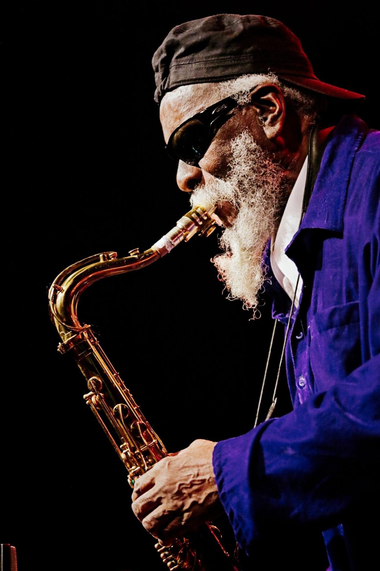 ROTTERDAM, NETHERLANDS - July 14: Pharoah Sanders performs at North Sea Jazz Festival on Juli 14th, 2018 in Rotterdam, The Netherlands. (Photo by Peter Van Breukelen/Redferns)