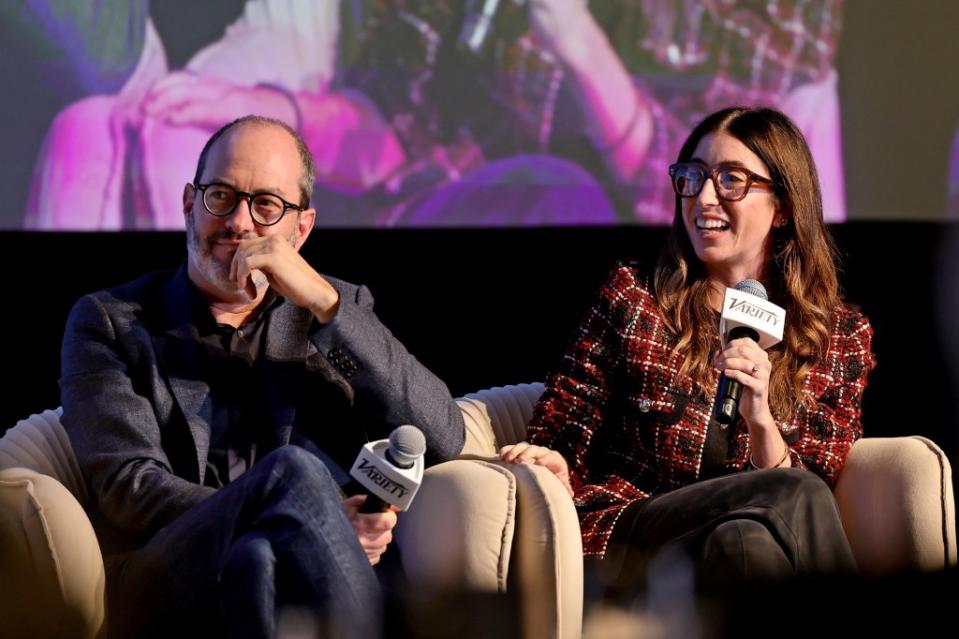 LOS ANGELES, CALIFORNIA - SEPTEMBER 21: (L-R) Alex Sanger, EVP Global Digital Marketing, Universal Pictures and Alessandra Torre, Entertainment Partnerships and Creator Industry Lead, Meta speak onstage during the Variety Entertainment & Technology Summit presented by City National Bank at Four Seasons Hotel Los Angeles at Beverly Hills on September 21, 2023 in Los Angeles, California. (Photo by Matt Winkelmeyer/Variety via Getty Images)