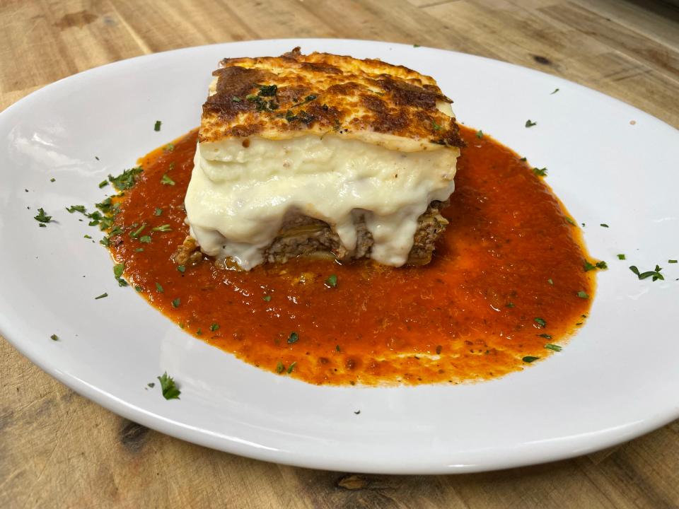 Pylos Greek Kuzina opened June 14, 2023, in Palm City, and its menu features authentic Greek food like moussaka.