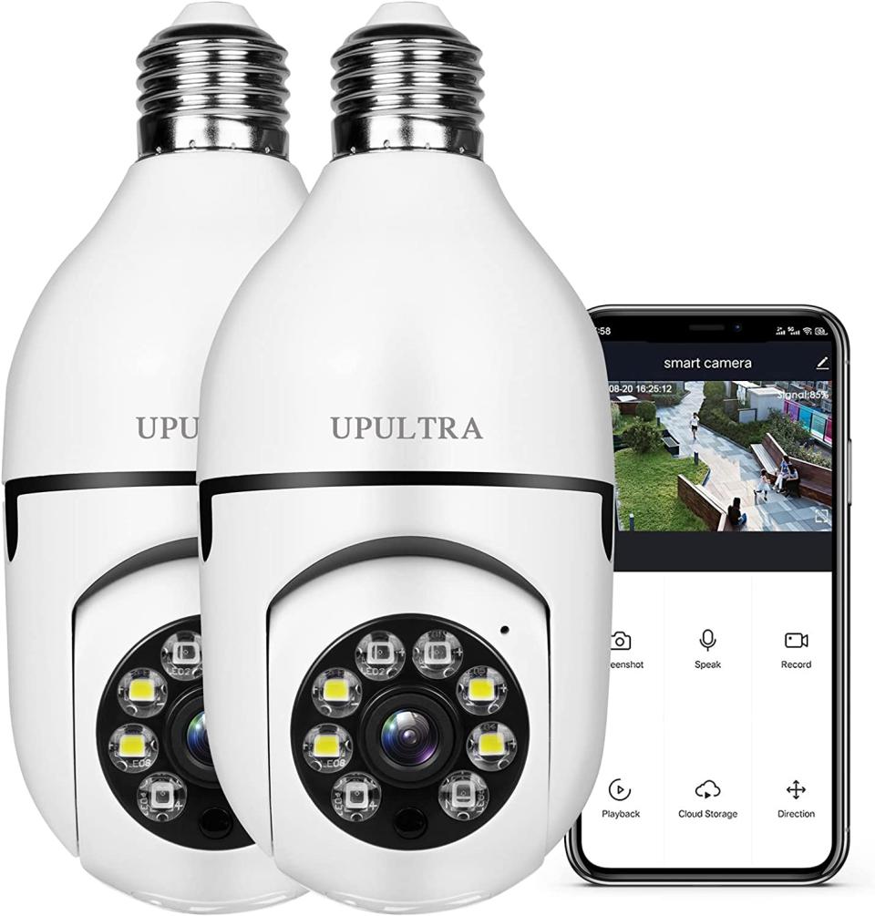 Amazon's Selling This Security Camera Light Bulb With 56% Off