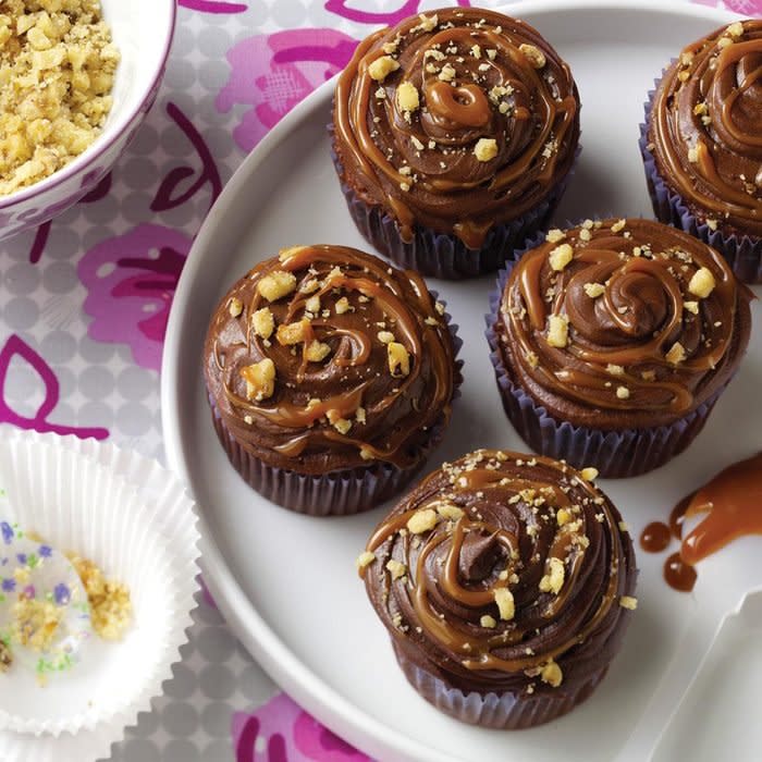 Chocolate Caramel Cupcakes