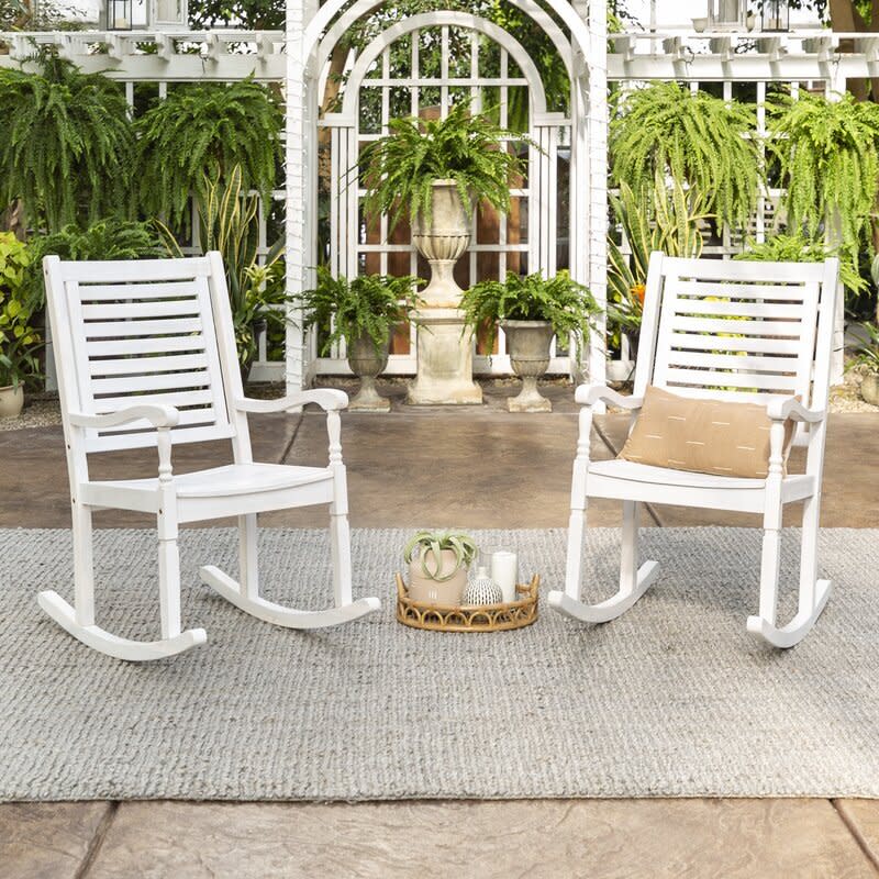 Outdoor Jarrard Rocking Chair Wayfair