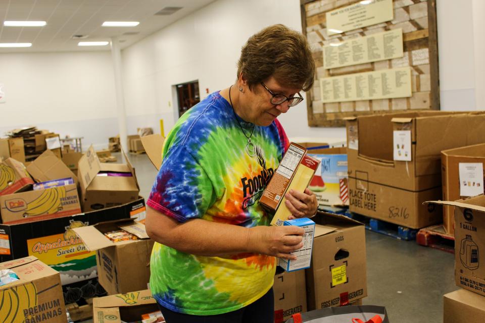 Jill Fredel is one of the Food Bank of Delaware's longest-standing volunteers.