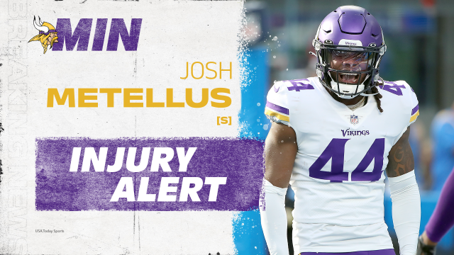 Josh Metellus questionable to return