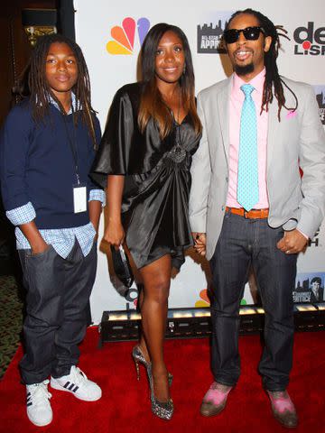 <p>WENN Rights Ltd / Alamy</p> Lil Jon, Nicole Smith, and Nathan Smith at the All-Star Celebrity Apprentice Finale on May 19, 2013.