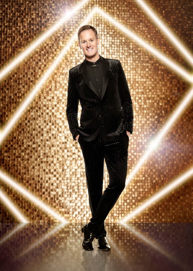 Dan in his Strictly publicity photo (Photo: BBC/Ray Burmiston)