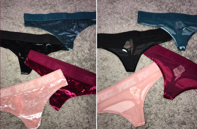 Find more New Victoria Secret Pink Panties Size Large for sale at