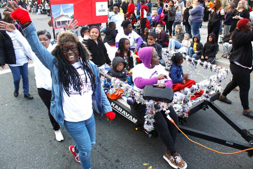 Hundreds of people turned out for the Gastonia Christmas parade held Sunday afternoon, Dec. 5, 2021.