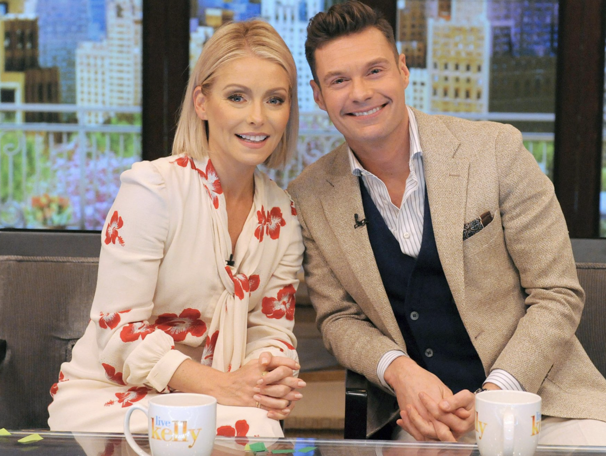 Kelly Ripa and Ryan Seacrest (Photo: Live/ABC)