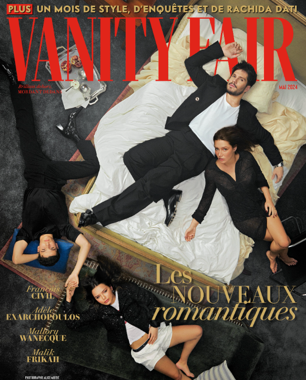 Adèle Exarchopoulos et François Civil, « L’Amour ouf » en Une de Vanity Fair