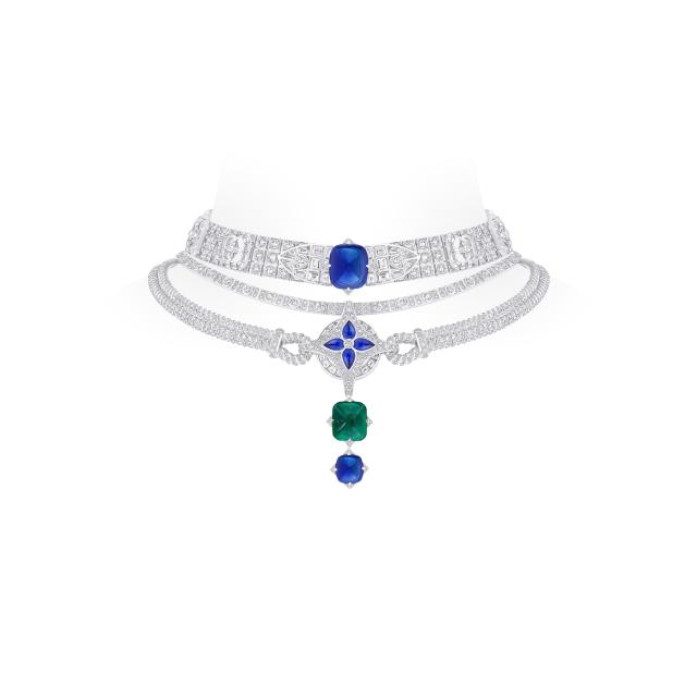 vuitton jewelry sapphire