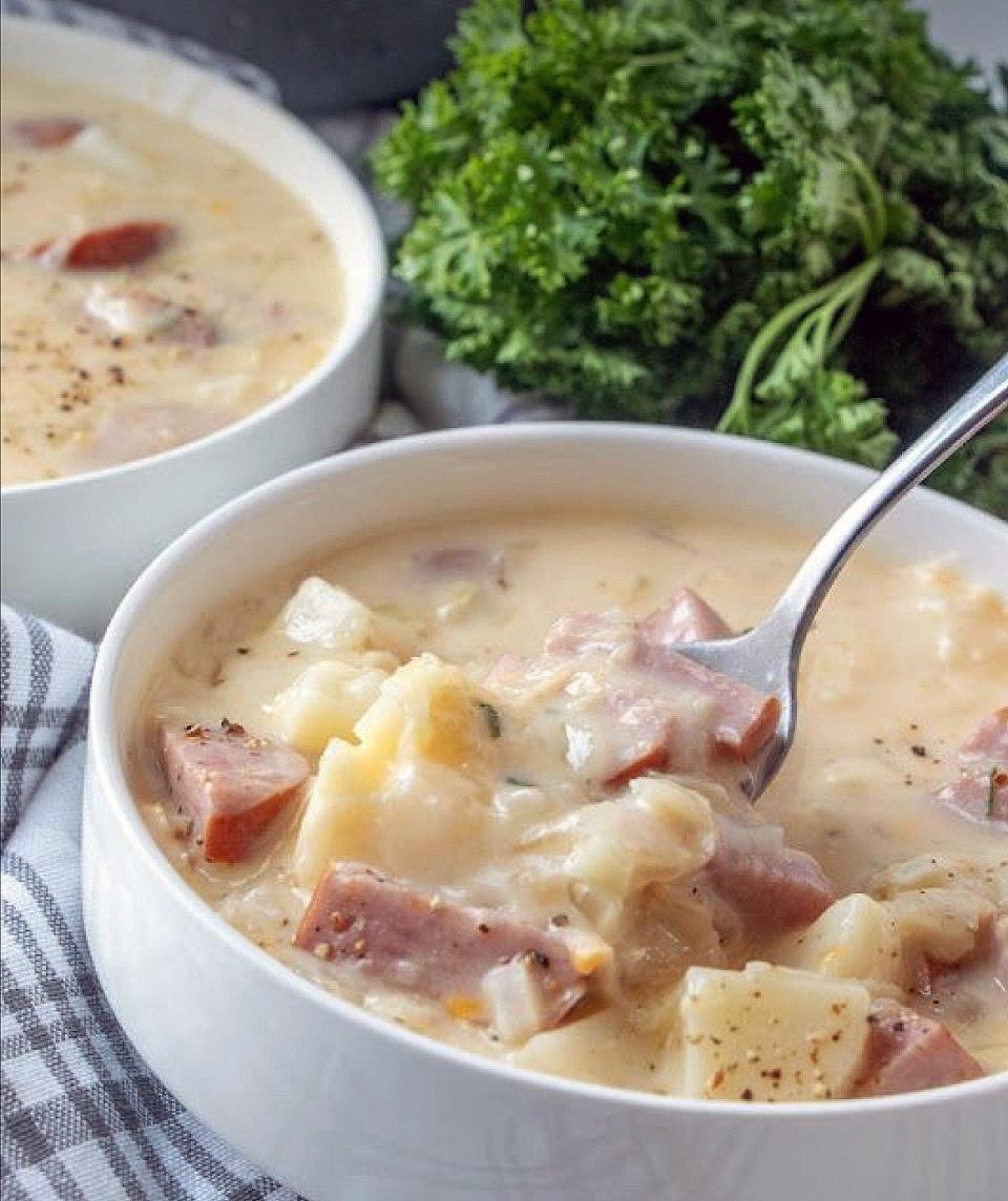 Kartoffelsuppe, a German potato soup, will be available from Culinaria as one of the Northern European-style foods available during the first-ever Christkindlmarkt Door County.