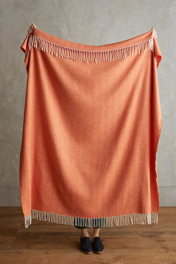 Get it <a href="https://www.anthropologie.com/shop/veranda-italian-throw?category=SEARCHRESULTS&amp;color=080" target="_blank"><strong>here</strong></a>, $90.