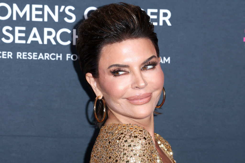 Lisa Rinna attends the An Unforgettable Evening gala at Beverly Wilshire, A Four Seasons Hotel on March 16 in Beverly Hills, Calif. (Photo: Phillip Faraone/Getty Images for WCRF)