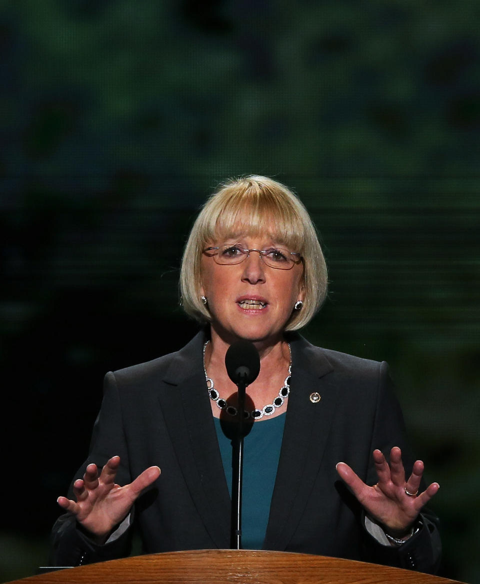 <a href="http://www.senate.gov/artandhistory/history/common/briefing/women_senators.htm"><strong>Served from:</strong></a> 1993-present  Sen. Patty Murray (D-Wash.) speaks during day two of the Democratic National Convention on September 5, 2012 in Charlotte, N.C. (Photo by Alex Wong/Getty Images) 