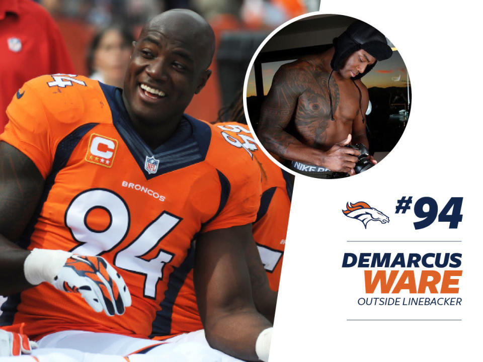 #94 Demarcus Ware— Outside Linebacker