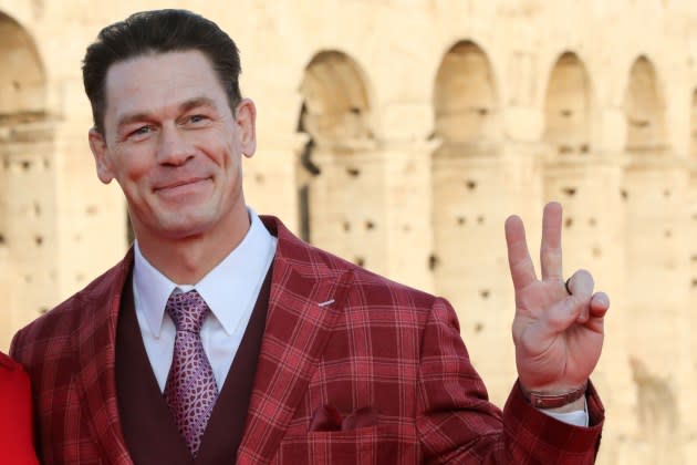 John Cena attends the "Fast X" premiere in Rome in 2023. - Credit: Elisabetta A. Villa/Getty Images