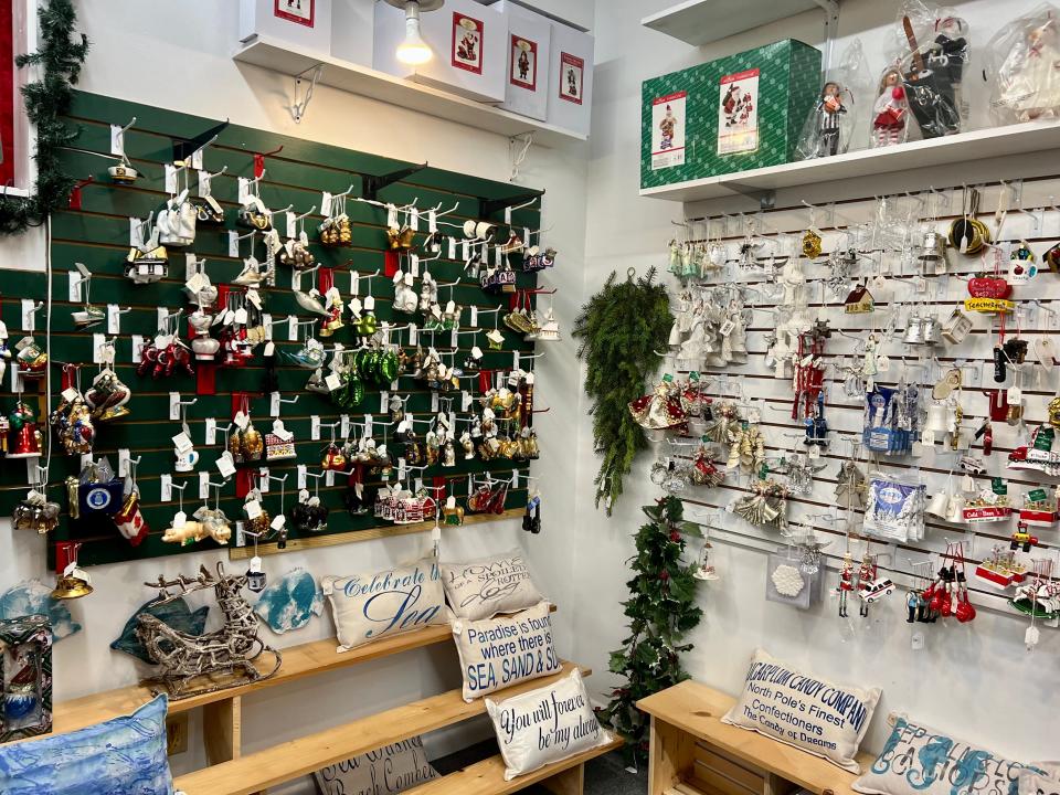 A stop at A Christmas Shoppe for annual ornaments has become part of some families' summer vacation.