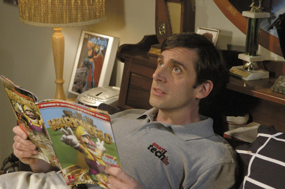 Steve Carell reading.