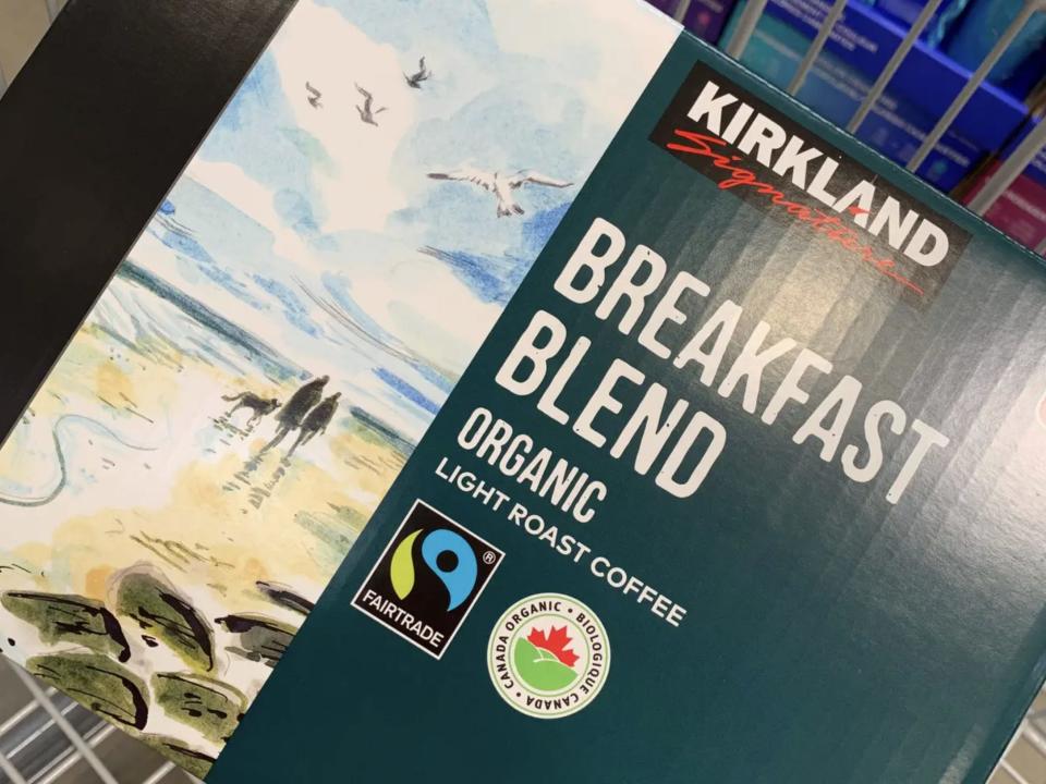 Kirkland Signature's breakfast blend K-cups