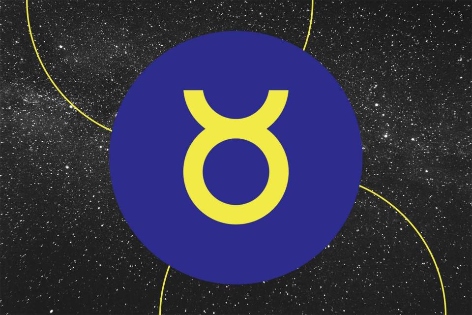 Taurus sign graphic