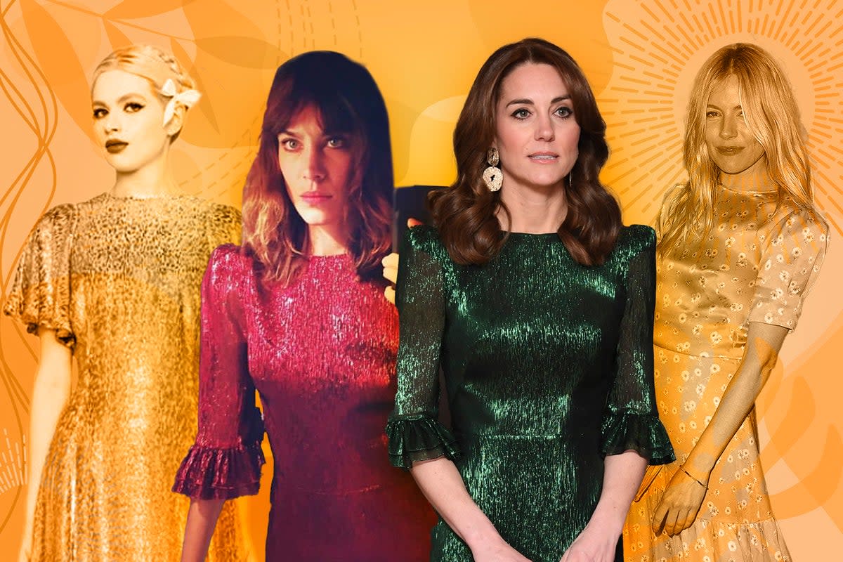 Alexa Chung, Kate Middleton and Sienna Miller have all worn Vampire’s Wife designs  (The Vampire’s Wife/Getty)