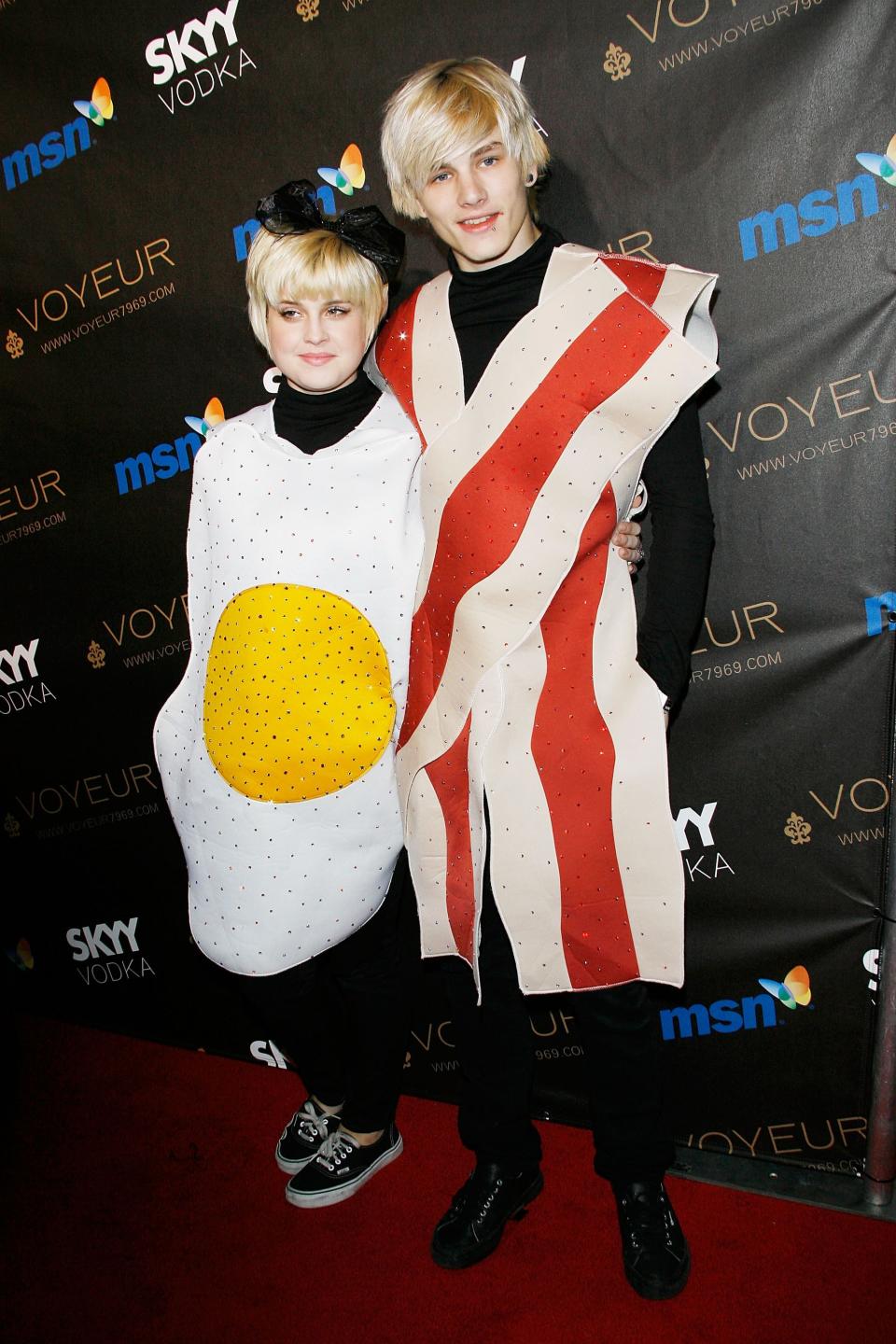 Kelly Osbourne and Luke Worrall: Eggs and Bacon