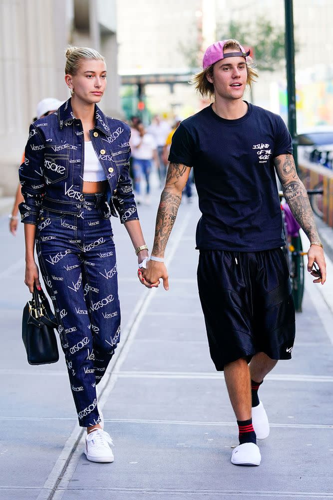 Hailey Baldwin and Justin Bieber