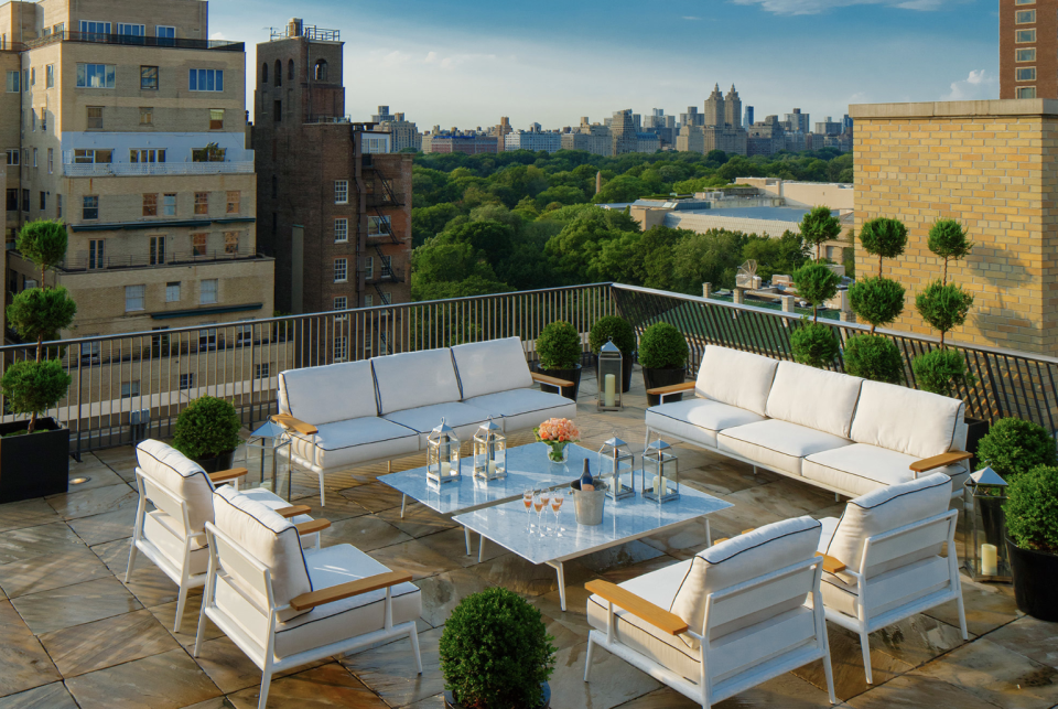 Roof terrace