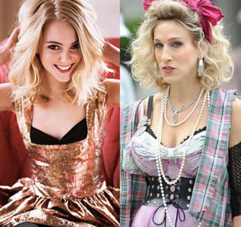 AnnaSophia Robb (left) will portray a young Carrie Bradshaw in the 1980s