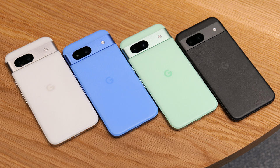 <p>The Pixel 8a will be available in four colors: Bay, Porcelain, Obsidian and Aloe.</p>
