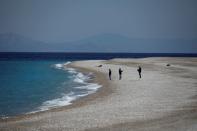 Island of Rhodes prepares for tourism season opening amid the coronavirus disease (COVID-19) pandemic