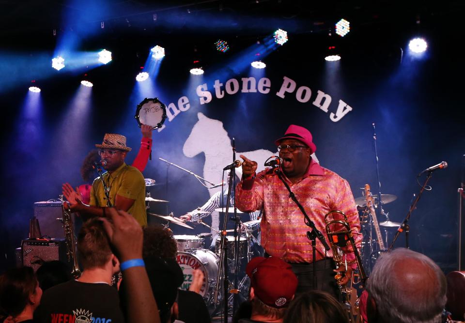 Preservation Hall Jazz Band performs in 2018 during the Sea.Hear.Now after party at the Stone Pony in Asbury Park.