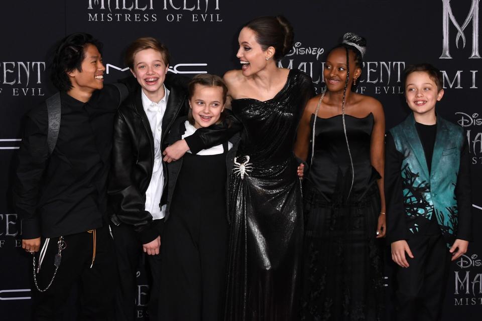 Angelina Jolie and Kids