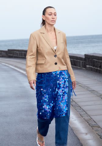 <p>Noemi Kapusy</p> Alana Hadid models in Denmark