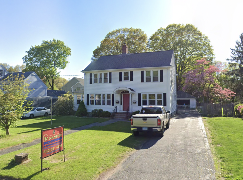 This home in Southington, Connecticut inspired 2009 film The Haunting in Connecticut (Google Maps)