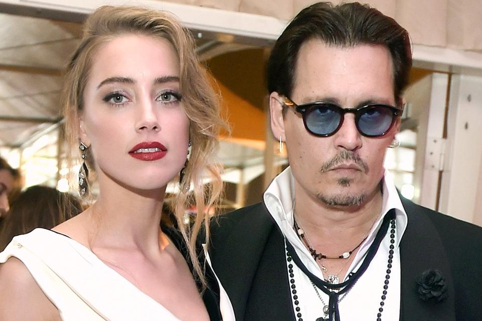 Amber Heard and Johnny Depp in 2015