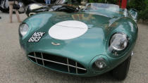 1959 Aston Martin DBR1, which placed second at the 1959 24 Hours of LeMans. (First place: Another Aston Martin DBR1, co-driven by Carroll Shelby.)