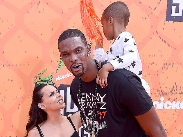 Life is hectic in the Bosh household these days. (Getty Images)