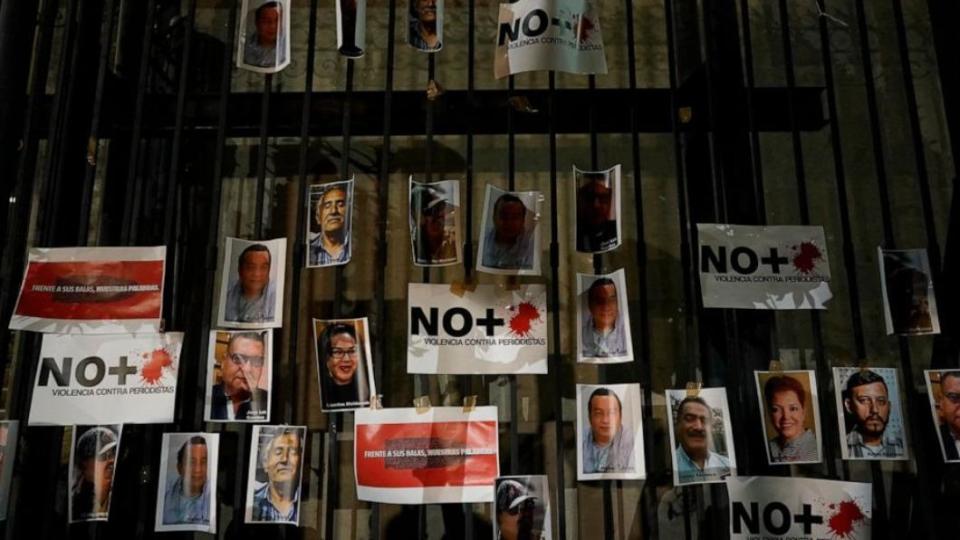 2000年至今，墨西哥已有超過150名記者遇害。（圖／翻攝自ABC NEWS）