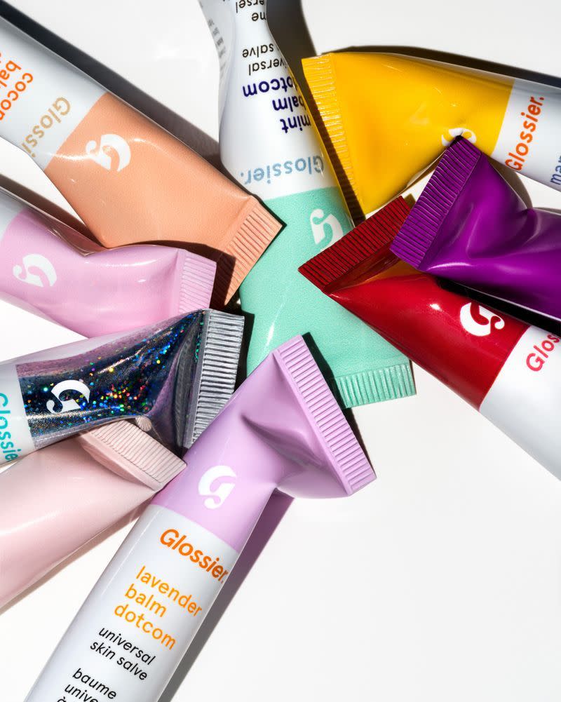 16) Glossier's Balm Dotcom goes vegan