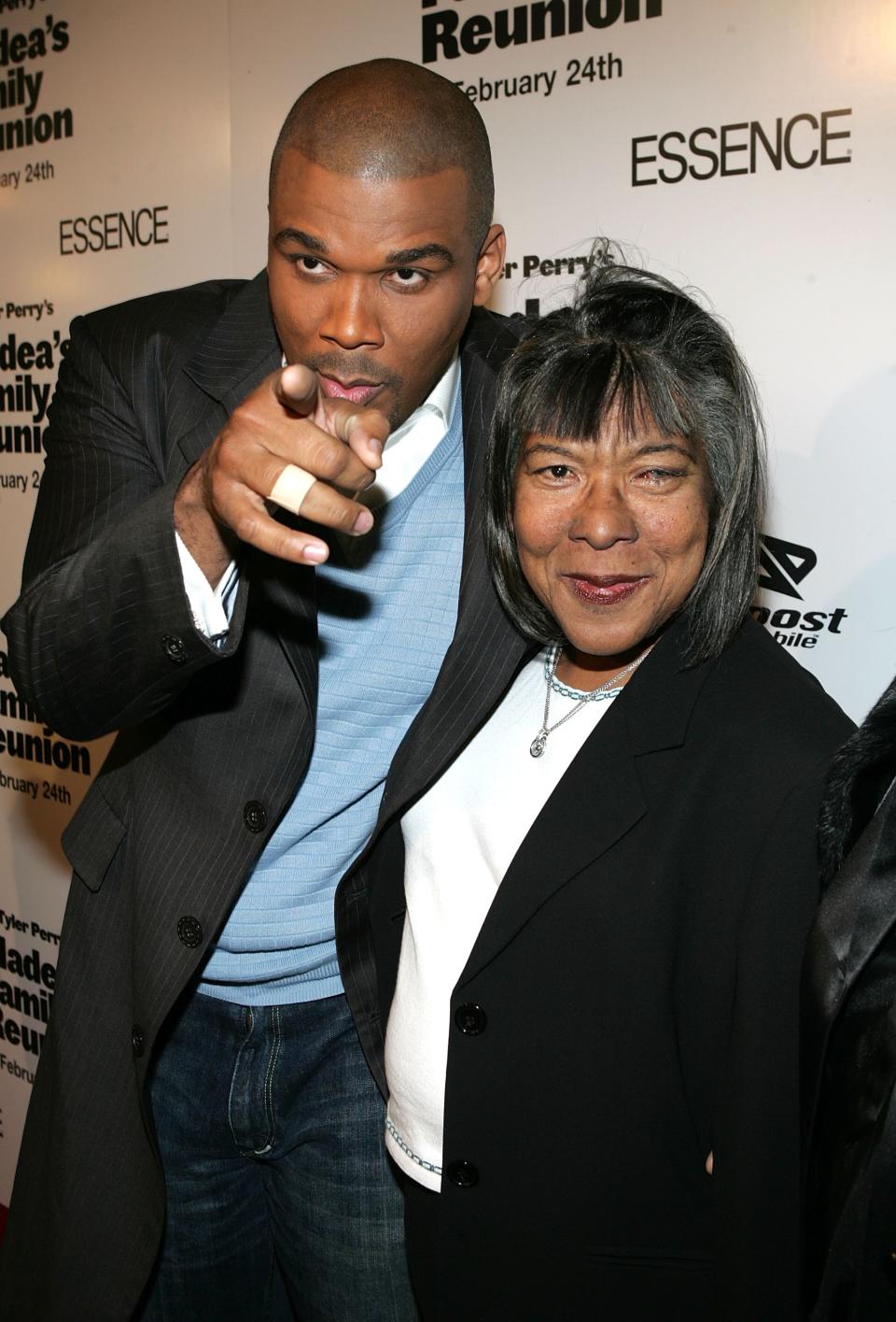 Tyler Perry and mom