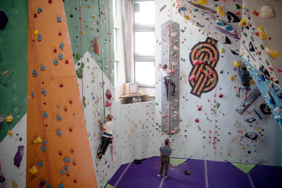 Under new ownership, Cultivate Climbing, formerly Climbmax, the city’s original indoor rock climbing gym, is on a mission to reach new members, initiating monthly meetups that center queer, Black and brown climbers in an effort to shake the white and male-dominated norm of one of Asheville’s favorite sports.