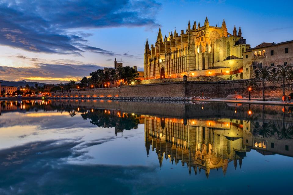 Nearly half of the Mallorcan population live in Palma (Getty Images)