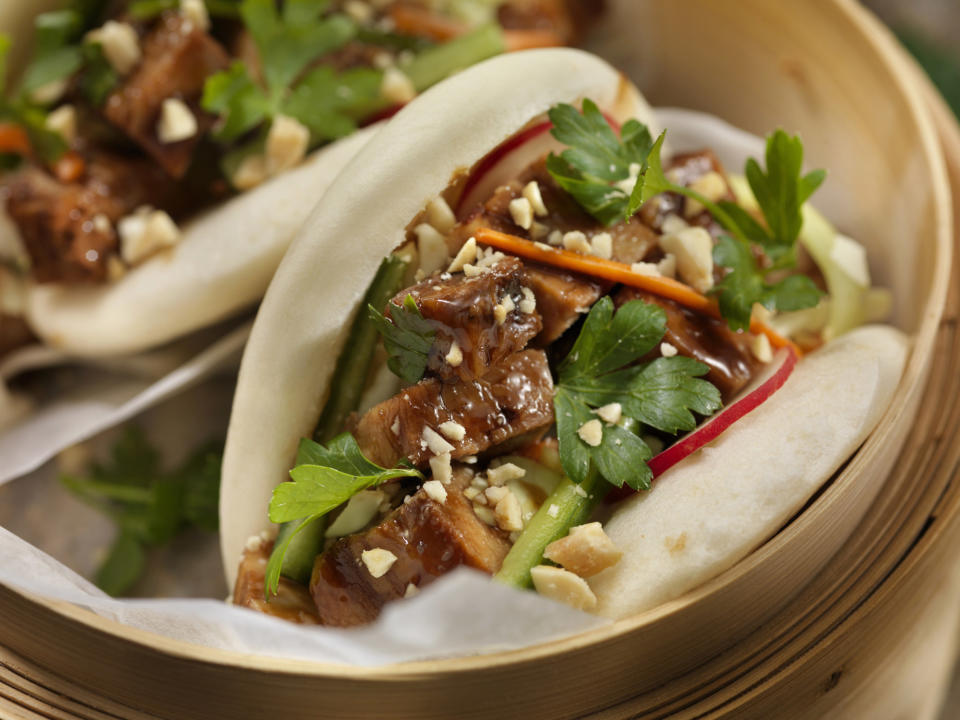 Pork belly bao buns